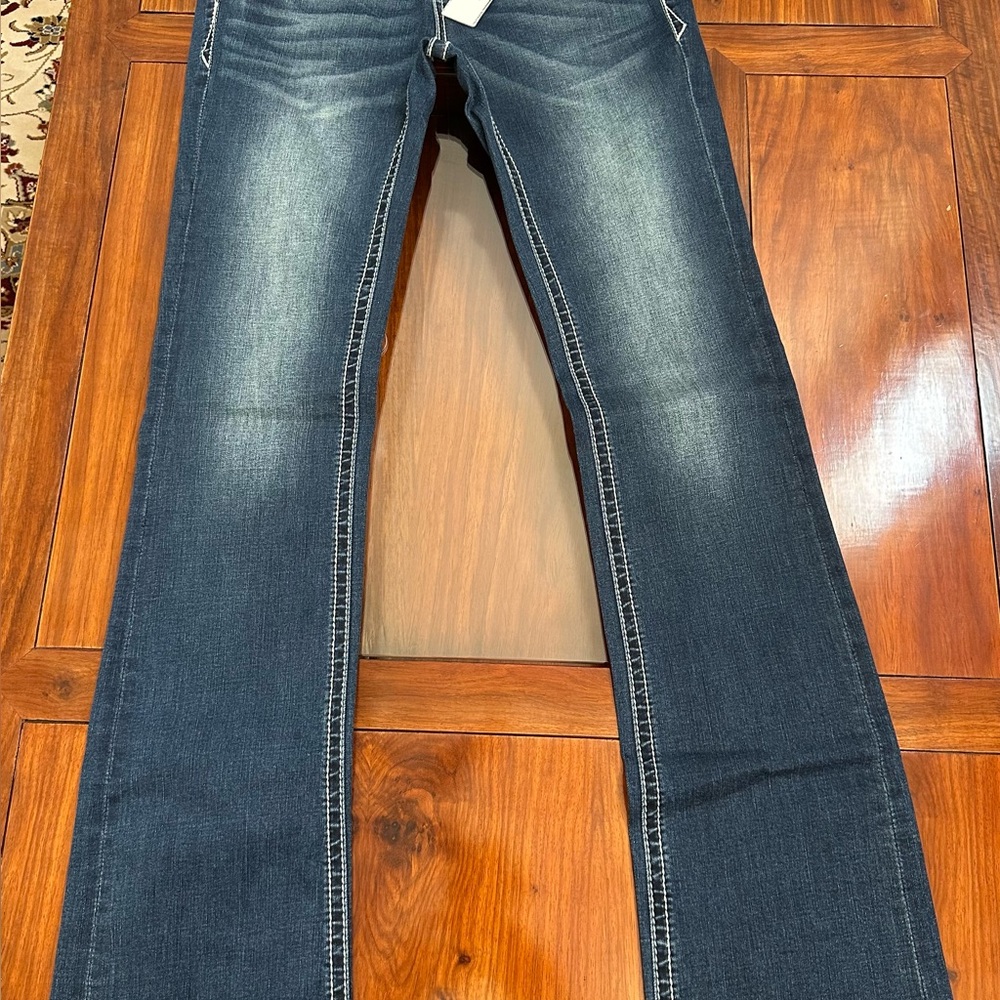 Grace Women's Boot Cut Jeans - Indigo